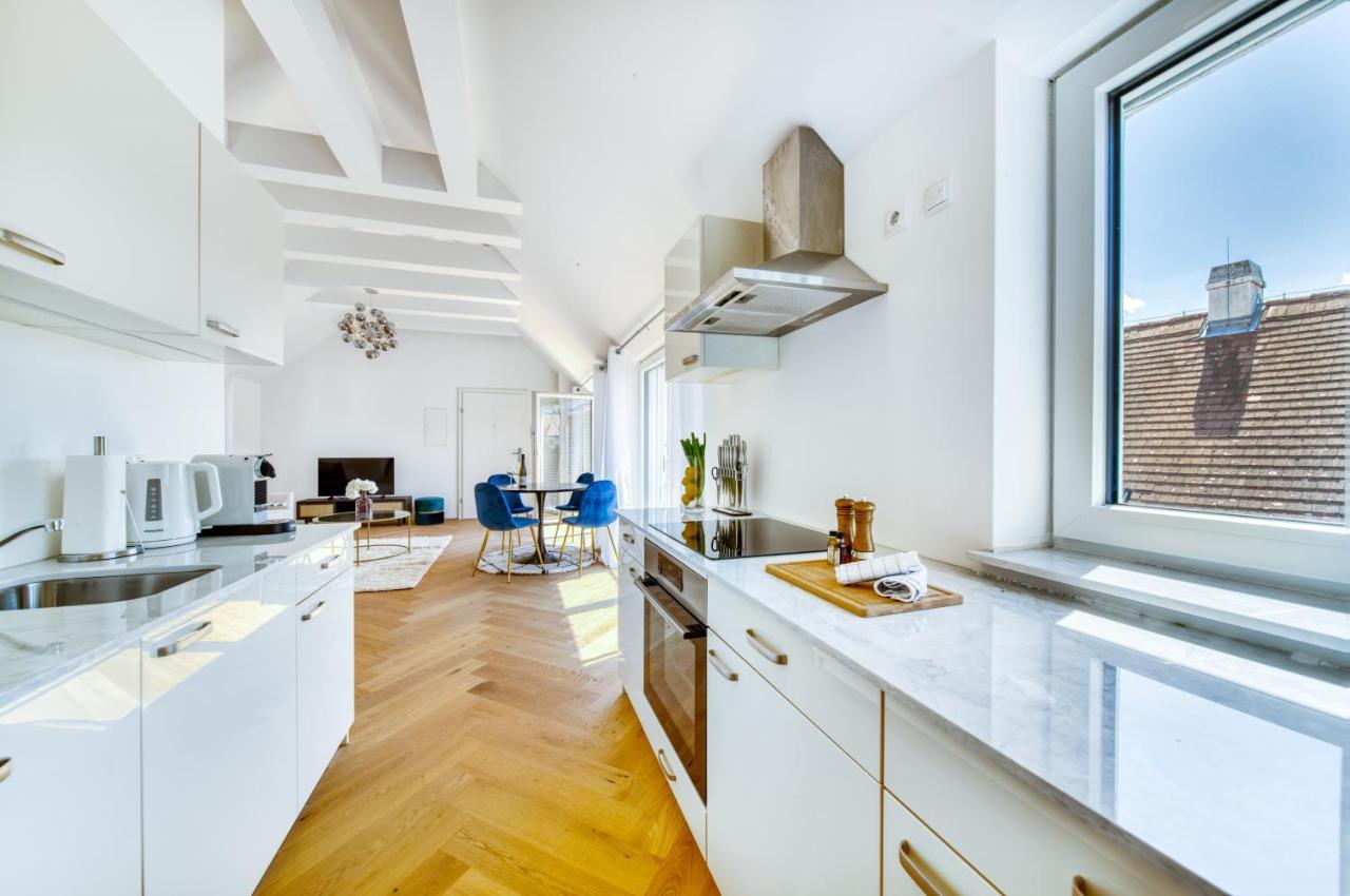 Smile Apartments Burggasse 多瑙河畔克雷姆斯 外观 照片